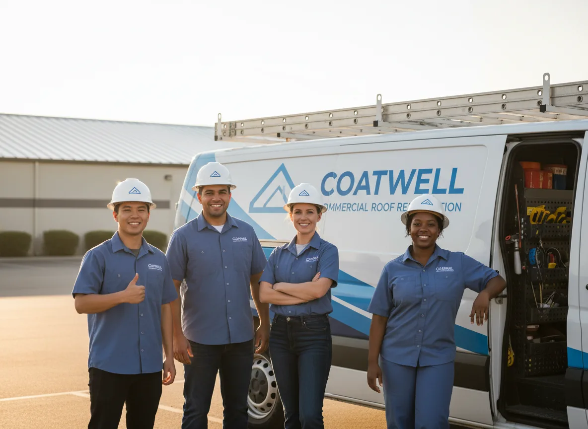 Commercial roof coating company in Middletown, VA